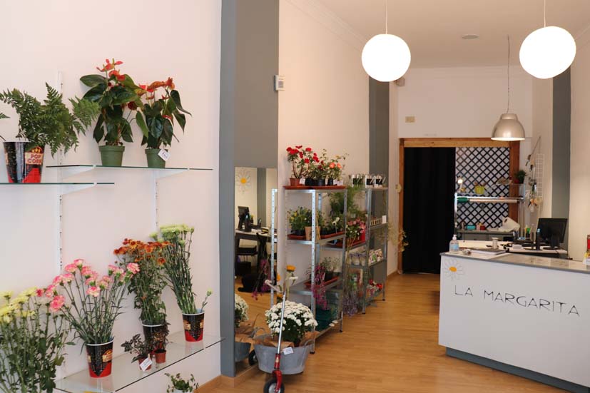 La recientemente inaugurada floristería en Goián trabaja con producto local y de la comarca